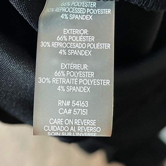 Calvin Klein NWT 3/4 Bell Sleeve Boat Neck Sheath Dress Black Women’s Size 4 - Picture 9 of 10